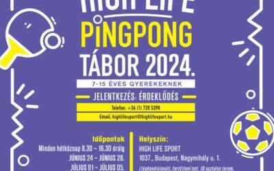 High Life Gyerek Klub Nyári Tábor 2024.